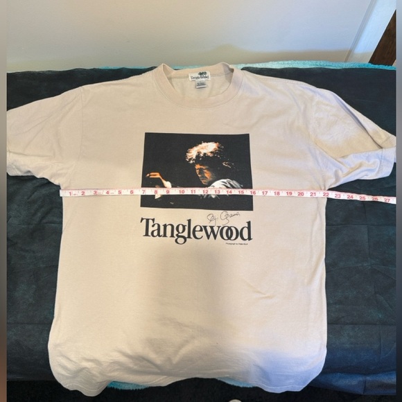 🔥Seiji Ozawa Beige Graphic T-Shirt from Tanglewood🔥 - Picture 5 of 6